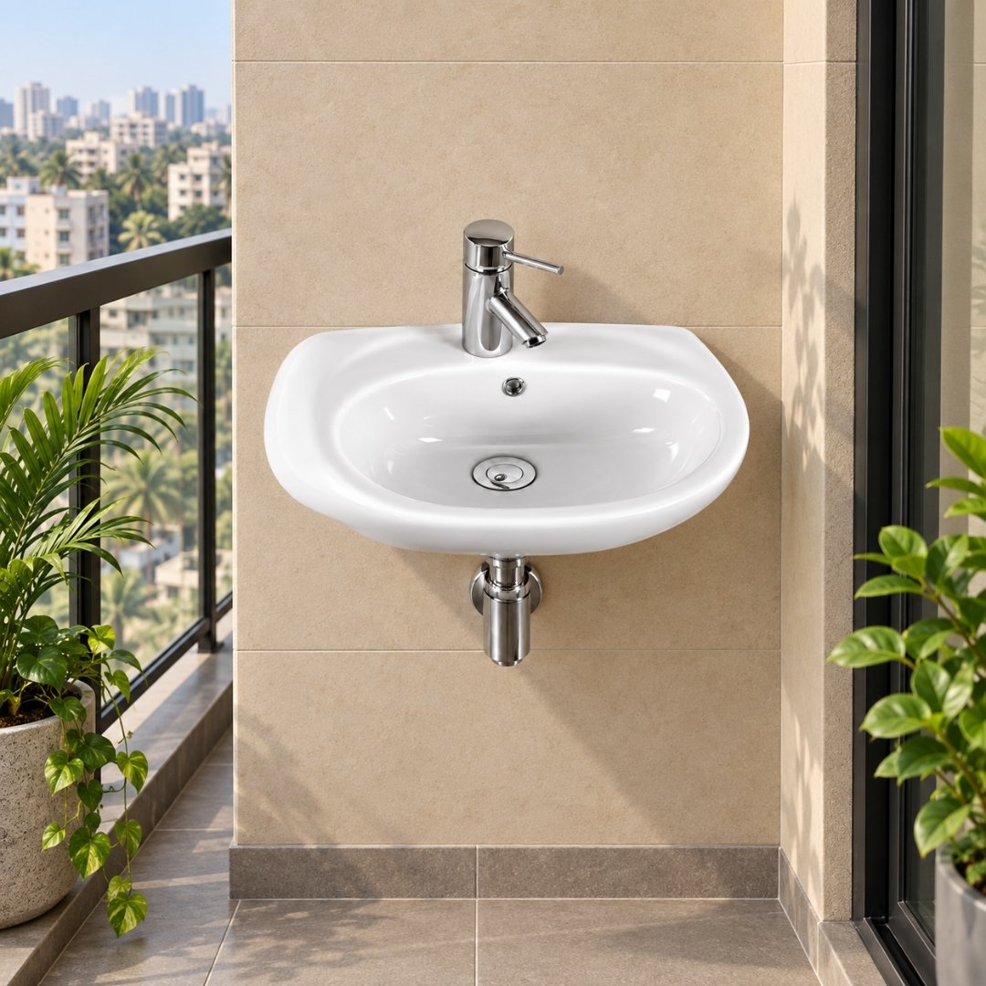 Sonet MATIZ, wall hung basin